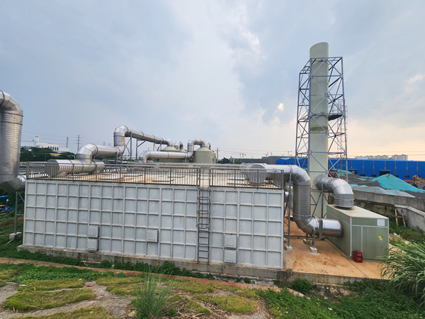 海口顏春嶺生活垃圾填埋場(chǎng)滲濾液處理廠除臭工程03